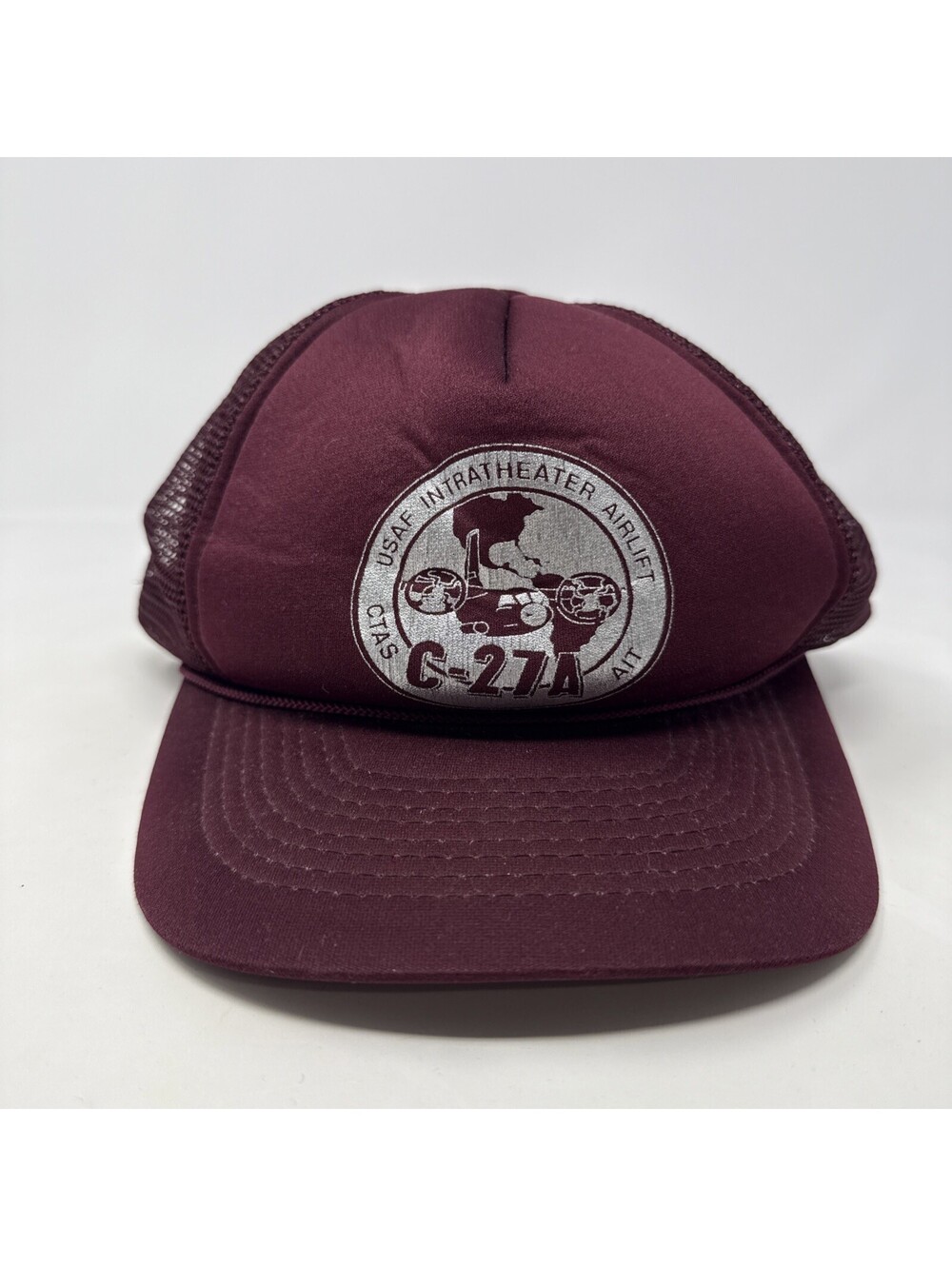 USAF Intratheater Airlift C-27A Black Adjustable Hat Cap
